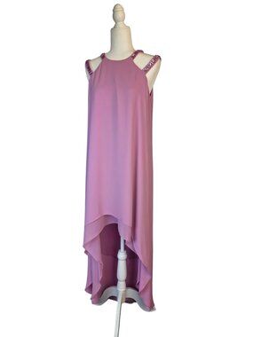 BCBG MAXAZRIA medium Hi-Lo Embelished dress Size S NWT